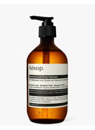 Geranium Leaf Body Cleanser 500ml | Refreshing Botanical Shower Gel for All Skin Types